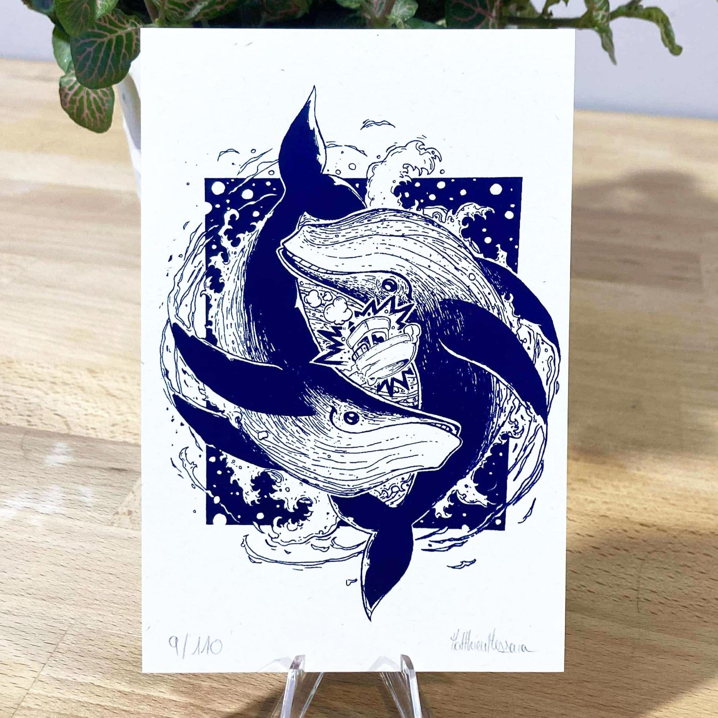 Sérigraphie — Marée Basse